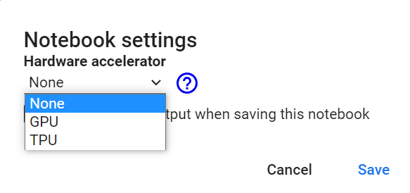 Selecting a runtime type